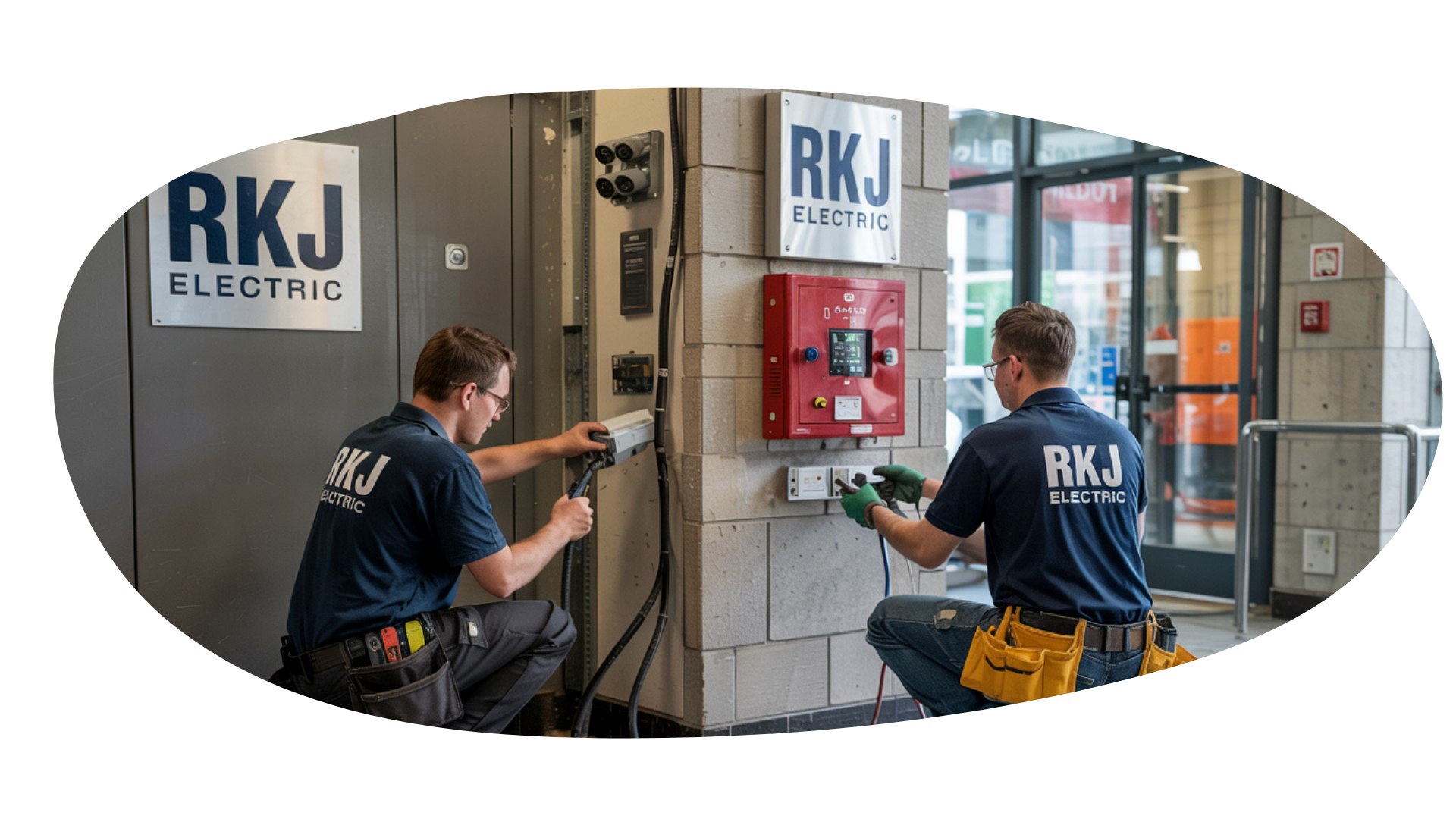 RKJ Electric delivering integrated solutions for CCTV, fire safety, and lighting in 2008