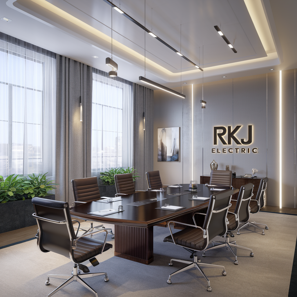 Smart AV Meeting Room Setup by RKJ Electric